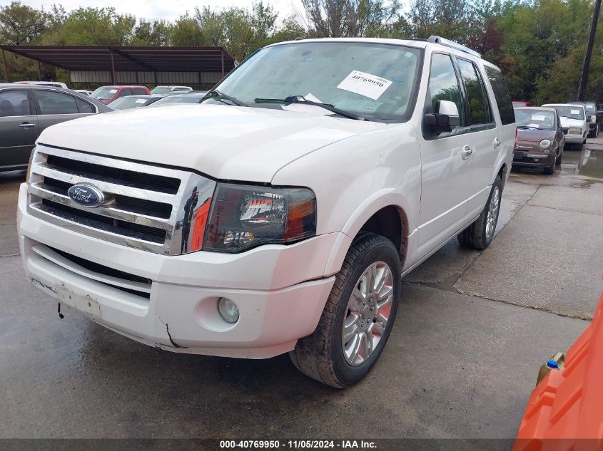 2012 Ford Expedition Limited VIN: 1FMJU1K50CEF62538 Lot: 40769950