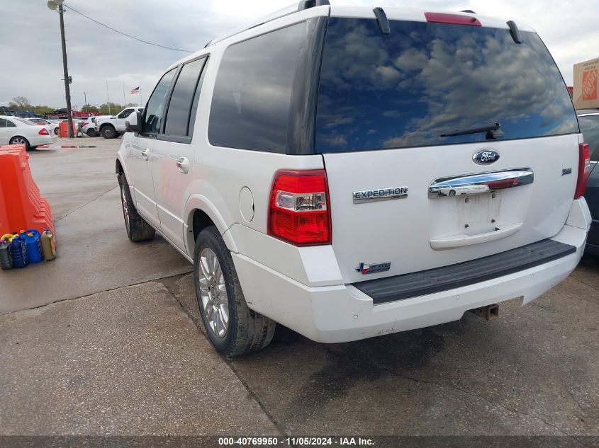 2012 Ford Expedition Limited VIN: 1FMJU1K50CEF62538 Lot: 40769950