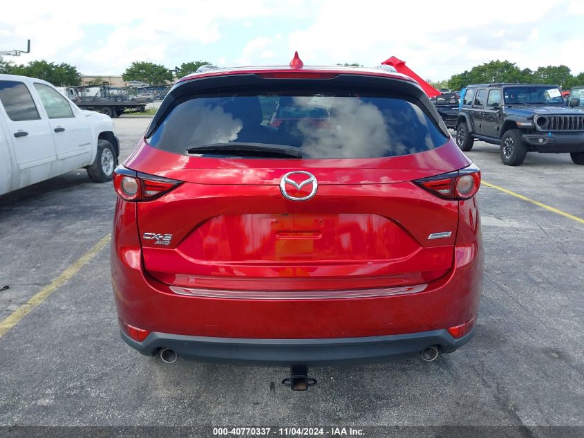 2018 Mazda Cx-5 Grand Touring VIN: JM3KFBDM7J0398977 Lot: 40770337