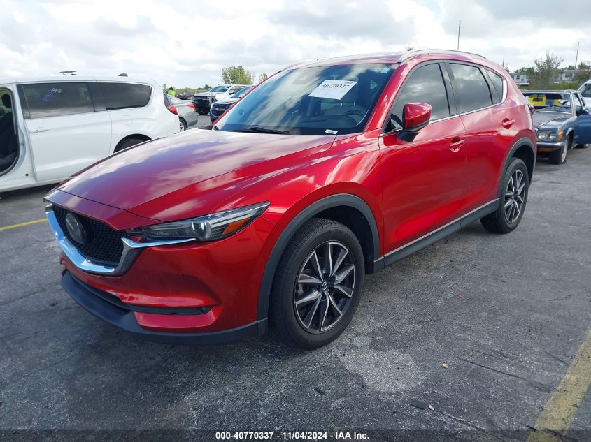 2018 Mazda Cx-5 Grand Touring VIN: JM3KFBDM7J0398977 Lot: 40770337