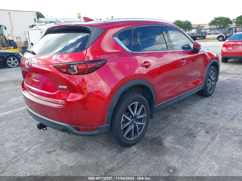 2018 Mazda Cx-5 Grand Touring VIN: JM3KFBDM7J0398977 Lot: 40770337