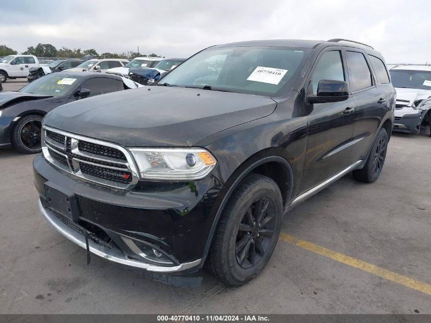 2017 Dodge Durango Sxt Awd VIN: 1C4RDJAG4HC883978 Lot: 40770410