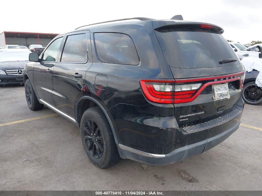 2017 Dodge Durango Sxt Awd VIN: 1C4RDJAG4HC883978 Lot: 40770410