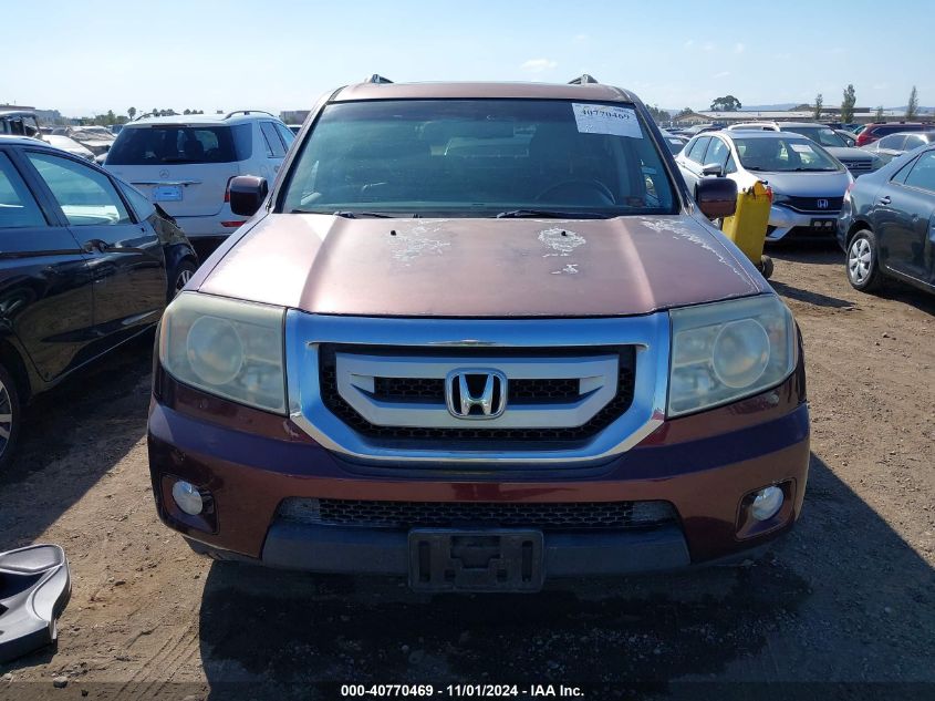 2011 Honda Pilot Ex-L VIN: 5FNYF3H55BB047631 Lot: 40770469