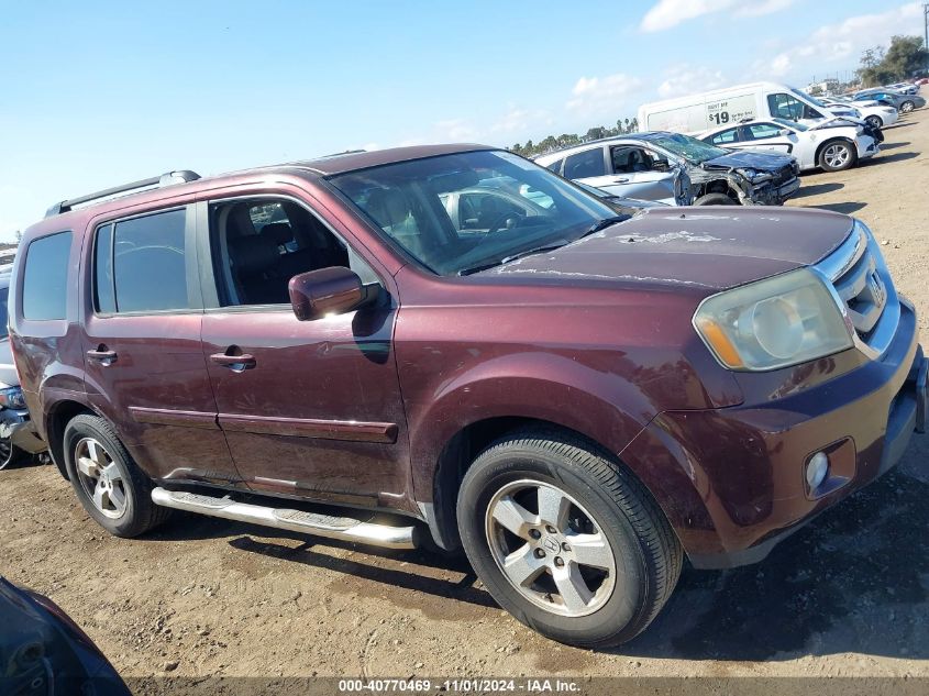 2011 Honda Pilot Ex-L VIN: 5FNYF3H55BB047631 Lot: 40770469