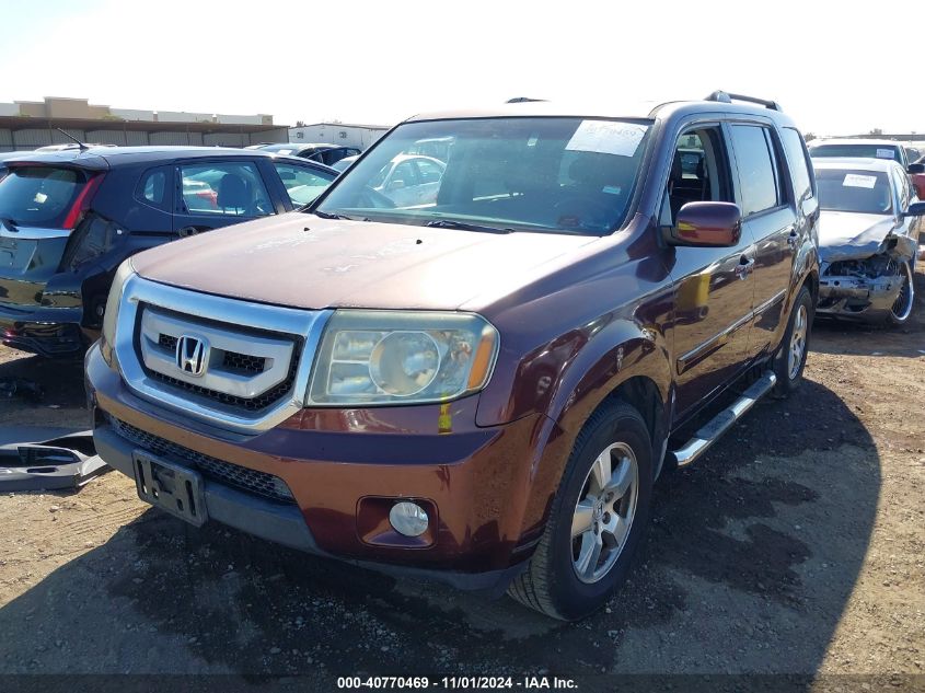 2011 Honda Pilot Ex-L VIN: 5FNYF3H55BB047631 Lot: 40770469