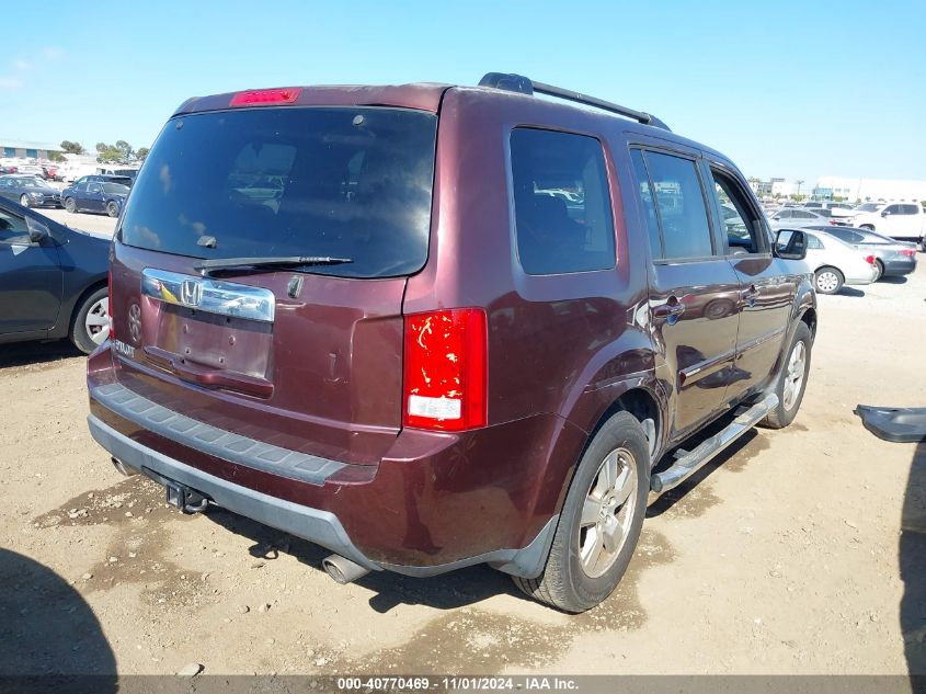 2011 Honda Pilot Ex-L VIN: 5FNYF3H55BB047631 Lot: 40770469