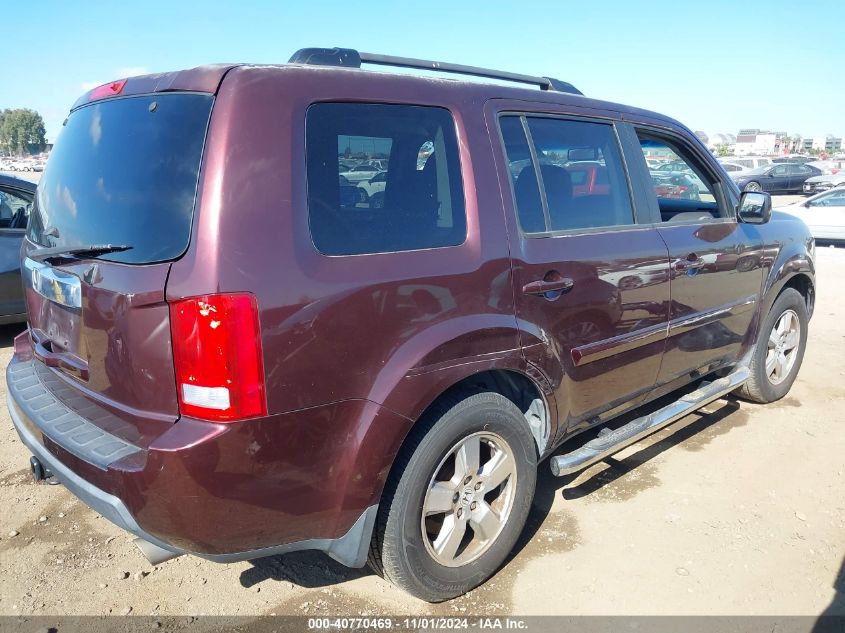 2011 Honda Pilot Ex-L VIN: 5FNYF3H55BB047631 Lot: 40770469