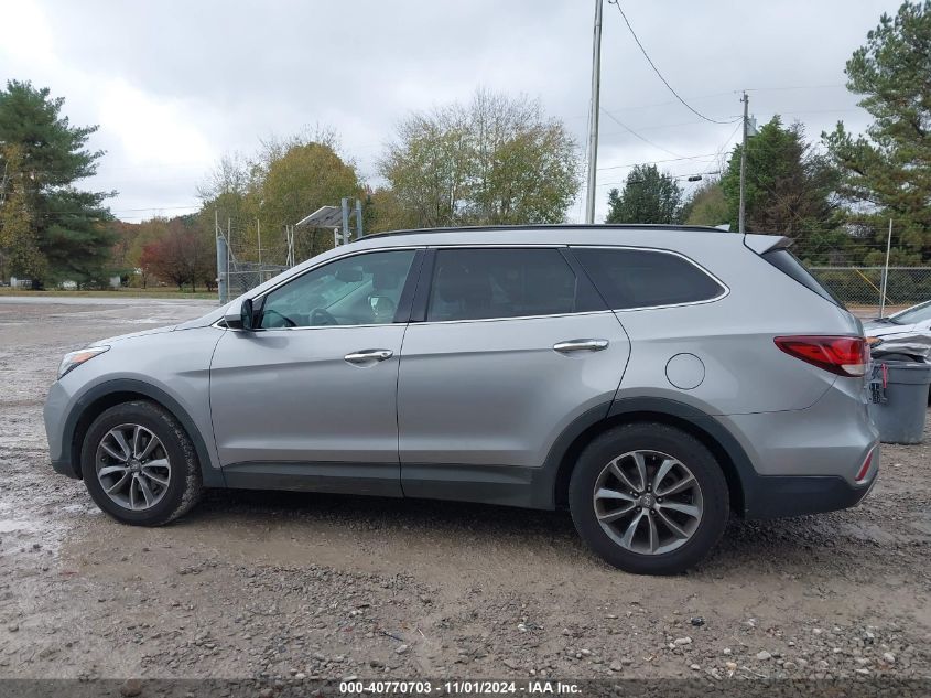 2017 Hyundai Santa Fe Se VIN: KM8SMDHF4HU166079 Lot: 40770703