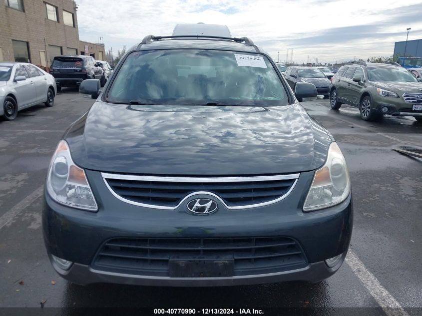 2012 Hyundai Veracruz Gls/Limited VIN: KM8NU4CC2CU191050 Lot: 40770990