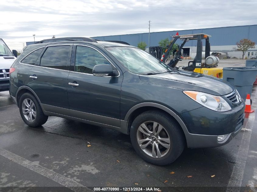 2012 Hyundai Veracruz Gls/Limited VIN: KM8NU4CC2CU191050 Lot: 40770990