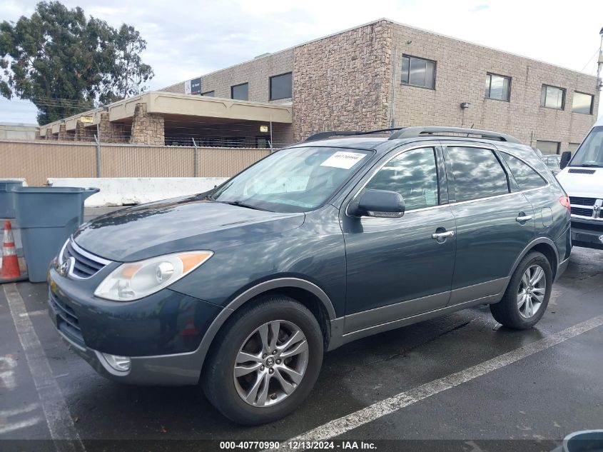 2012 Hyundai Veracruz Gls/Limited VIN: KM8NU4CC2CU191050 Lot: 40770990