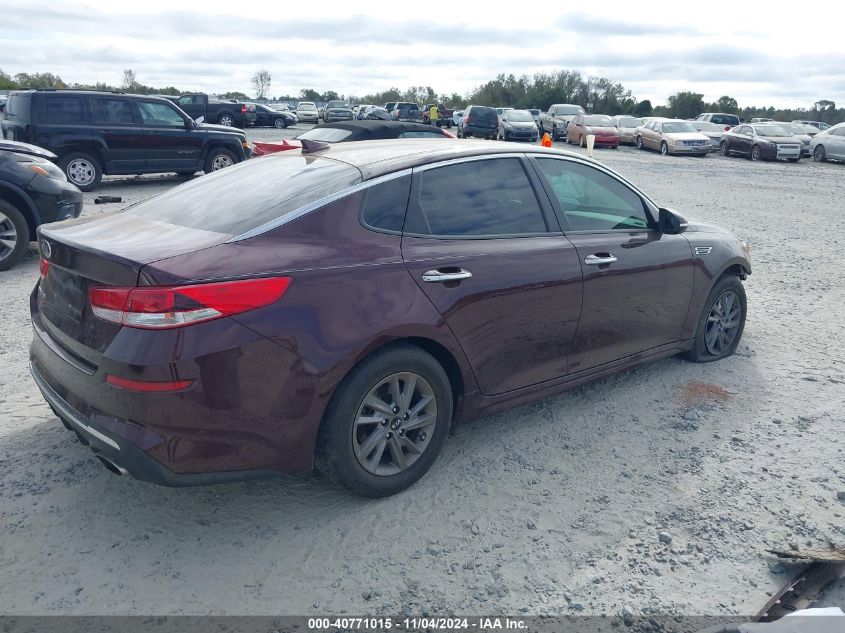 2020 Kia Optima Lx VIN: 5XXGT4L39LG398573 Lot: 40771015