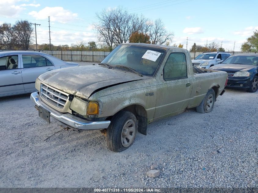 2001 Ford Ranger Xl/Xlt VIN: 1FTYR10C71TA12090