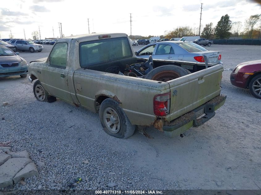 2001 Ford Ranger Xl/Xlt VIN: 1FTYR10C71TA12090