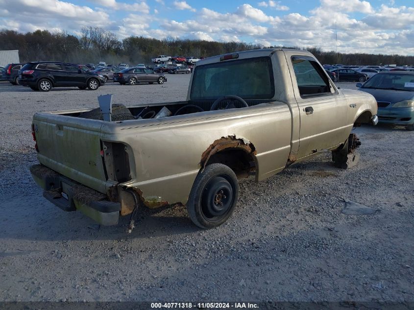 2001 Ford Ranger Xl/Xlt VIN: 1FTYR10C71TA12090