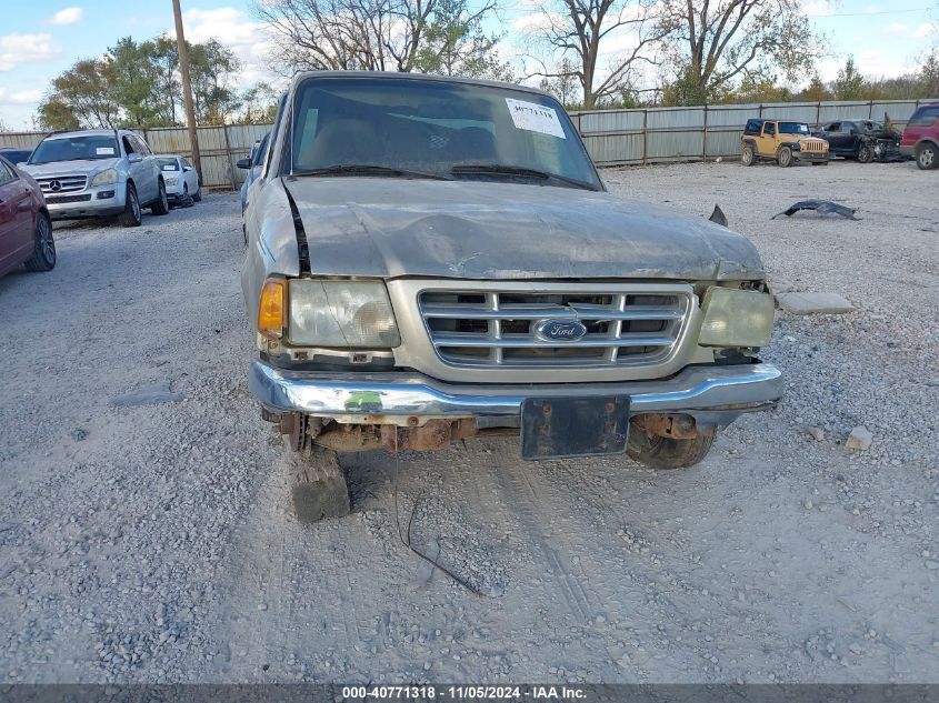 2001 Ford Ranger Xl/Xlt VIN: 1FTYR10C71TA12090