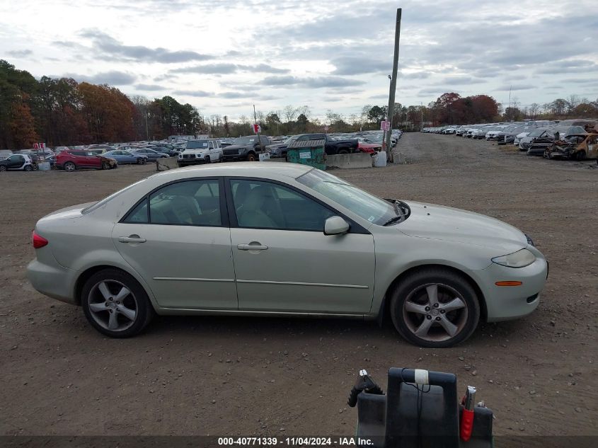 2004 Mazda Mazda6 S VIN: 1YVFP80D345N18808