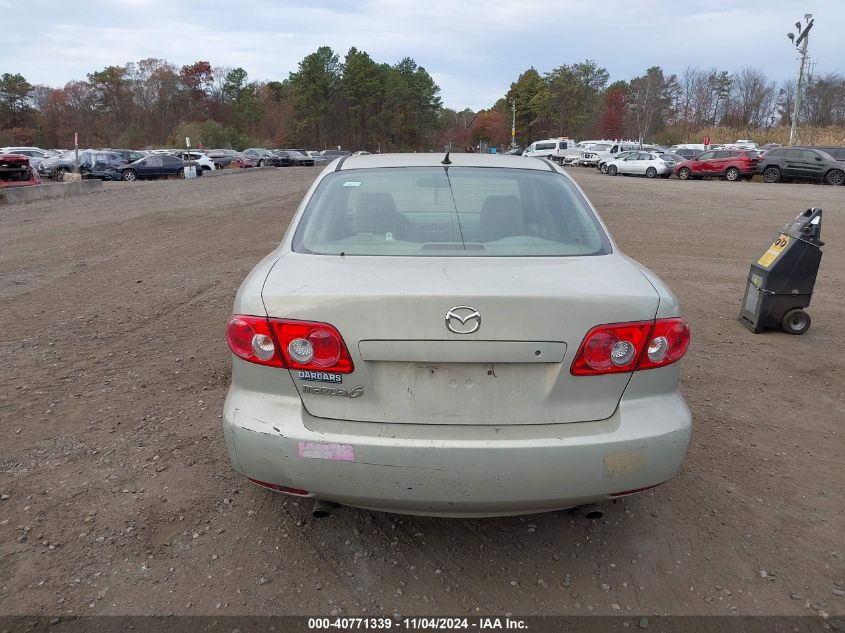 2004 Mazda Mazda6 S VIN: 1YVFP80D345N18808