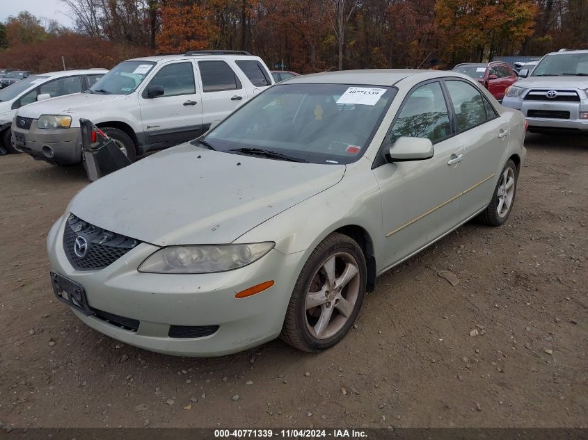 2004 Mazda Mazda6 S VIN: 1YVFP80D345N18808