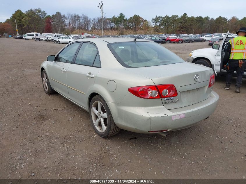 2004 Mazda Mazda6 S VIN: 1YVFP80D345N18808