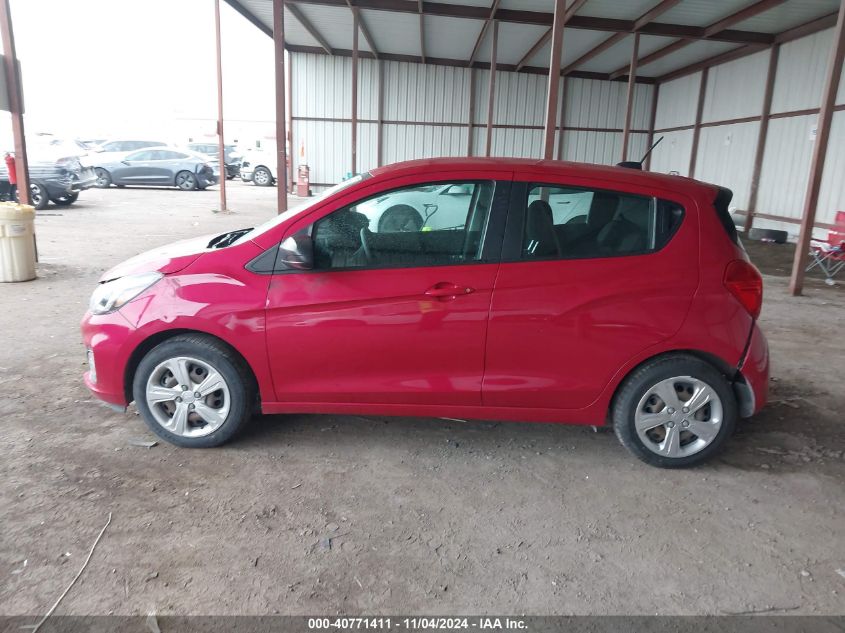 2020 Chevrolet Spark Fwd Ls Automatic VIN: KL8CB6SA1LC422516 Lot: 40771411