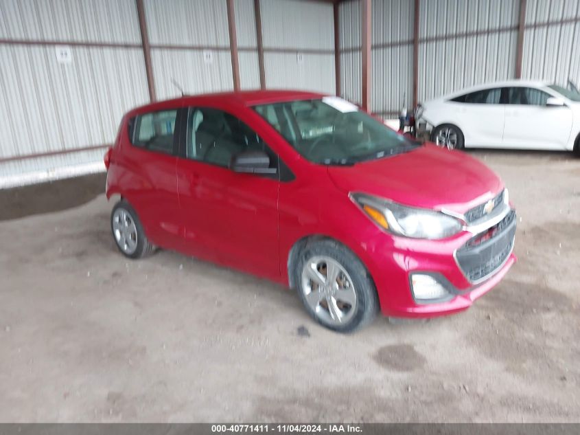 2020 Chevrolet Spark Fwd Ls Automatic VIN: KL8CB6SA1LC422516 Lot: 40771411