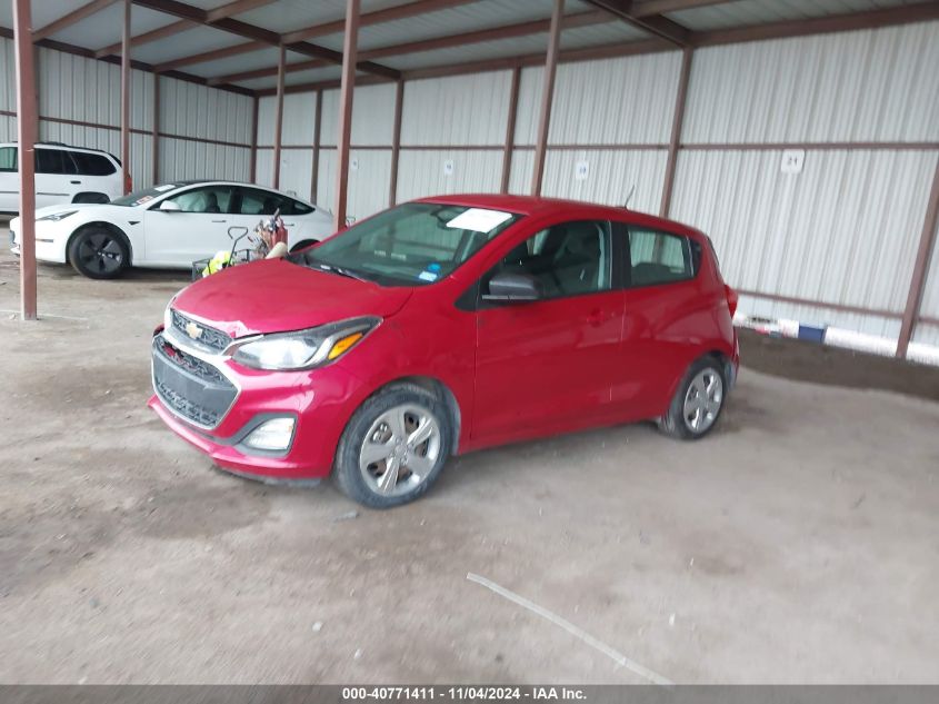 2020 Chevrolet Spark Fwd Ls Automatic VIN: KL8CB6SA1LC422516 Lot: 40771411