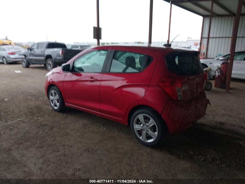 2020 Chevrolet Spark Fwd Ls Automatic VIN: KL8CB6SA1LC422516 Lot: 40771411