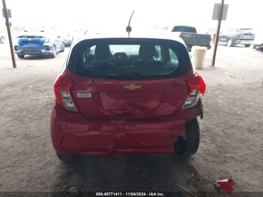 2020 Chevrolet Spark Fwd Ls Automatic VIN: KL8CB6SA1LC422516 Lot: 40771411