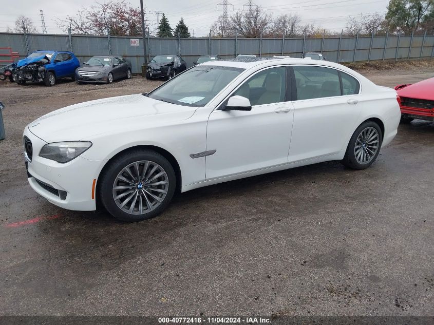 2012 BMW 7 Series 740Li VIN: WBAKB4C51CC577072 Lot: 40772416