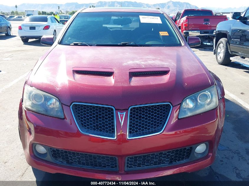 2009 Pontiac G8 VIN: 6G2ER57749L181327 Lot: 40772434