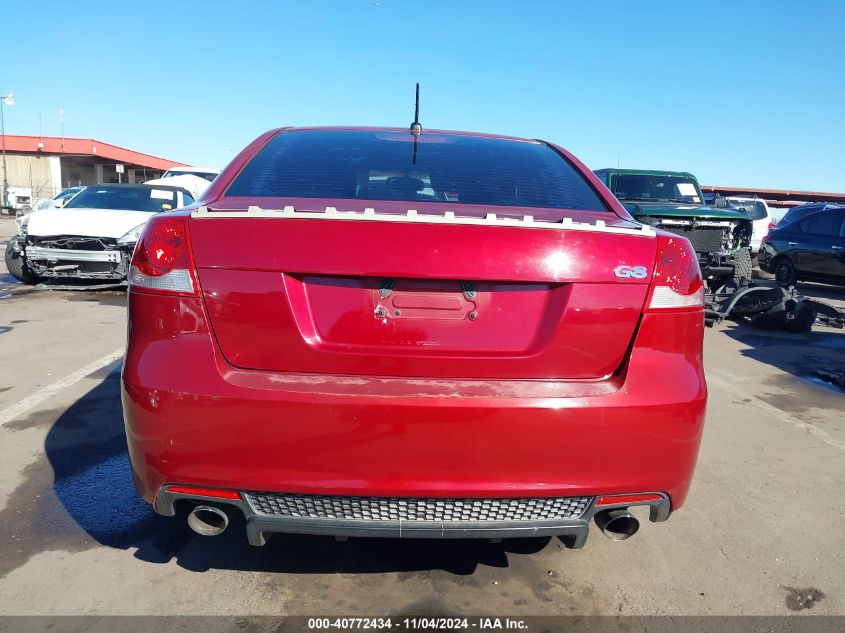 2009 Pontiac G8 VIN: 6G2ER57749L181327 Lot: 40772434