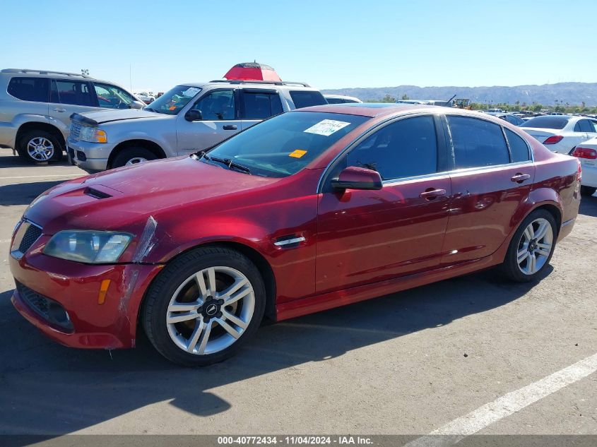 2009 Pontiac G8 VIN: 6G2ER57749L181327 Lot: 40772434