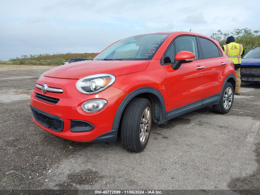 2016 Fiat 500X Easy VIN: ZFBCFXBT6GP375911 Lot: 40772599