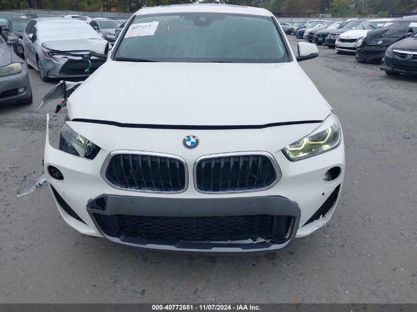 2018 BMW X2 Sdrive28I VIN: WBXYJ3C32JEB37782 Lot: 40772651