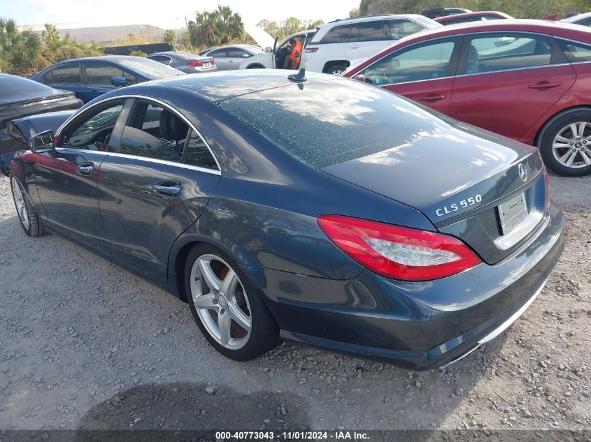 2014 Mercedes-Benz Cls 550 VIN: WDDLJ7DB0EA093835 Lot: 40773043