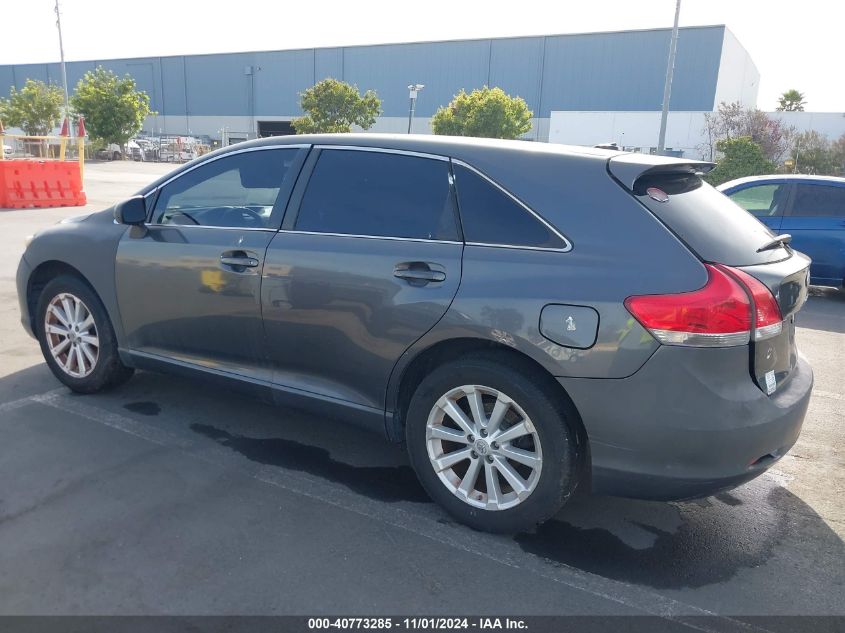 2009 Toyota Venza VIN: 4T3ZE11A29U014884 Lot: 40773285