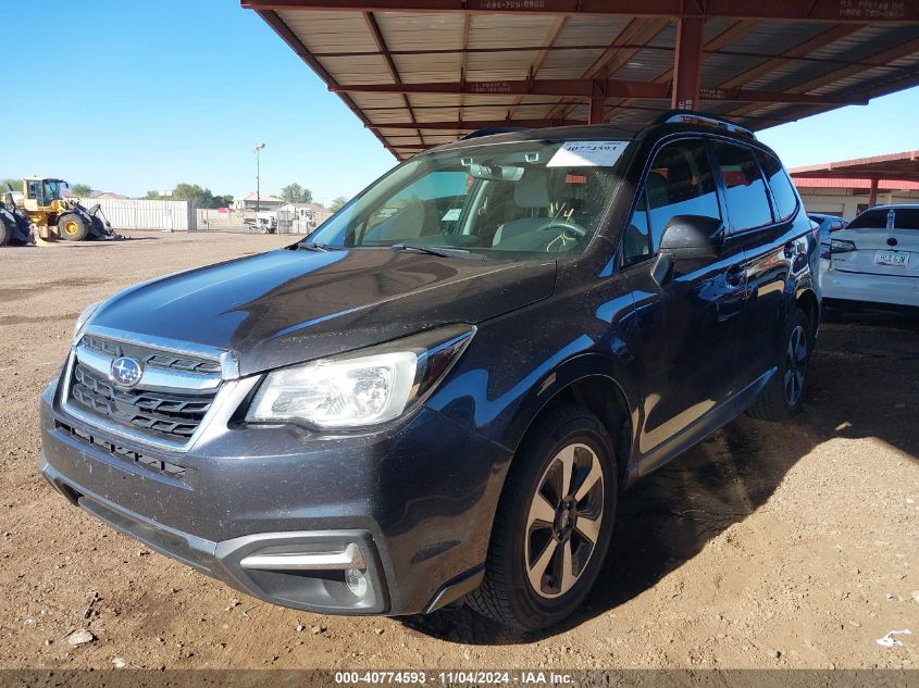 2017 Subaru Forester 2.5I Premium VIN: JF2SJAGC2HH553503 Lot: 40774593