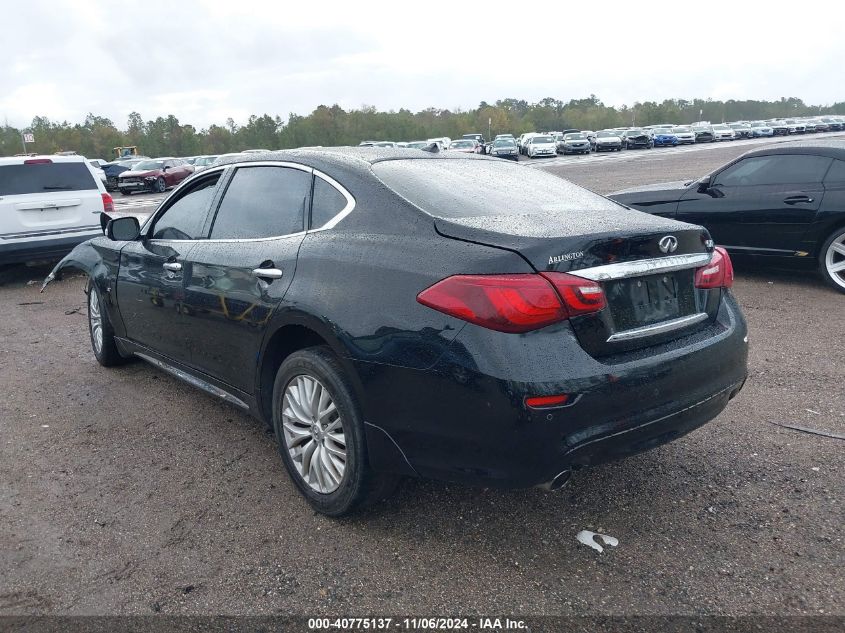 2015 Infiniti Q70L 3.7 VIN: JN1BY1PP0FM601732 Lot: 40775137