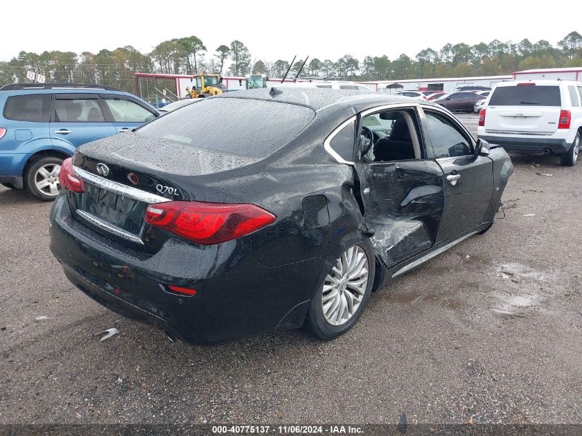 2015 Infiniti Q70L 3.7 VIN: JN1BY1PP0FM601732 Lot: 40775137