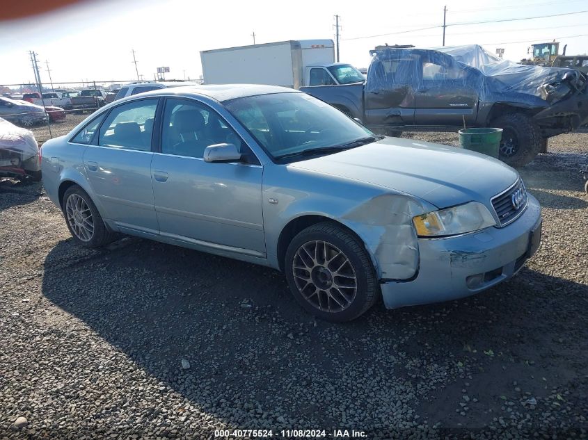 2002 Audi A6 2.7T VIN: WAULD54B22N055711 Lot: 40775524