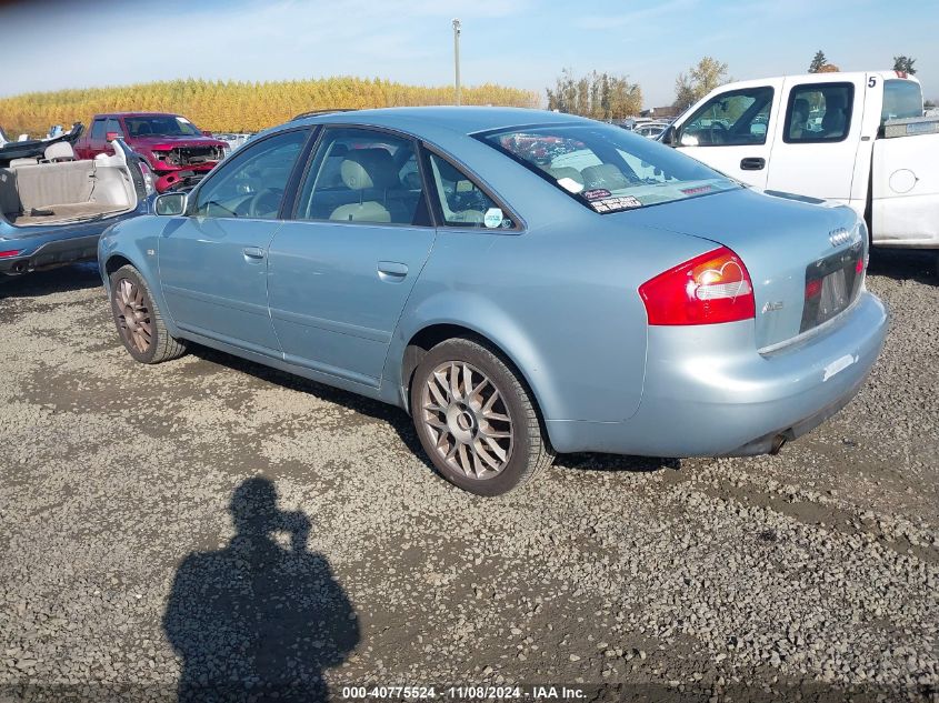 2002 Audi A6 2.7T VIN: WAULD54B22N055711 Lot: 40775524