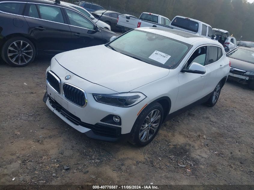 2020 BMW X2 xDrive28I VIN: WBXYJ1C00L5R55621 Lot: 40775587