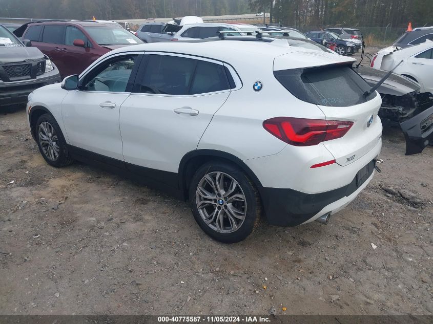 2020 BMW X2 xDrive28I VIN: WBXYJ1C00L5R55621 Lot: 40775587