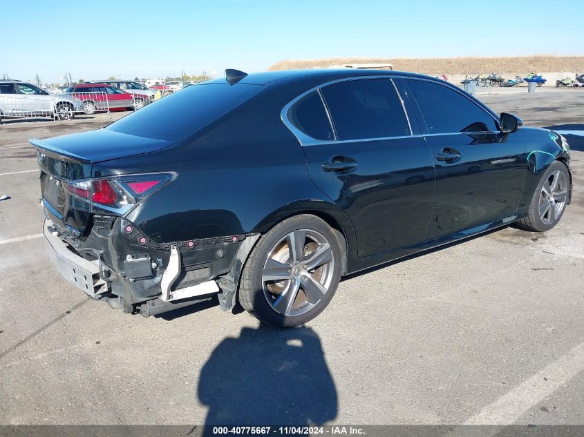 2016 Lexus Gs 350 VIN: JTHBZ1BLXGA007441 Lot: 40775667