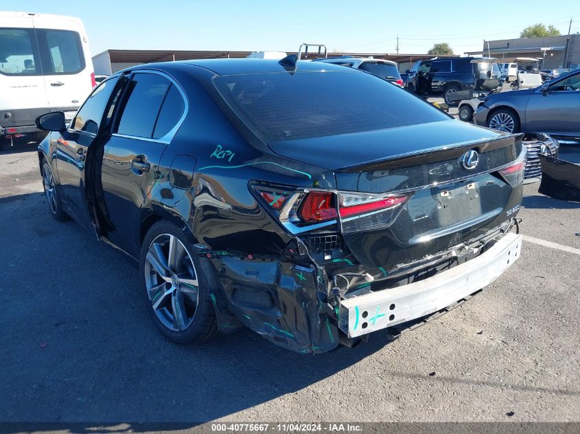 2016 Lexus Gs 350 VIN: JTHBZ1BLXGA007441 Lot: 40775667