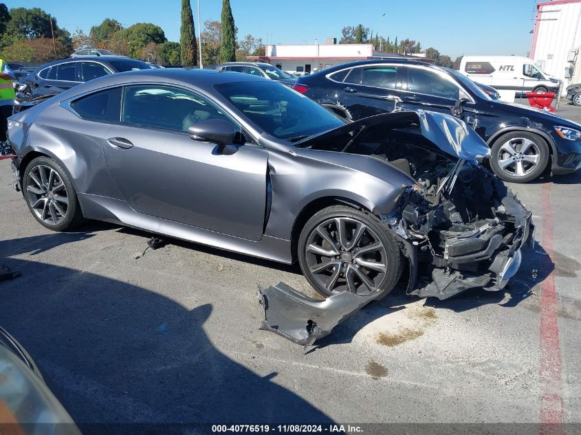 2017 Lexus Rc 200T VIN: JTHHA5BC9H5005036 Lot: 40776519