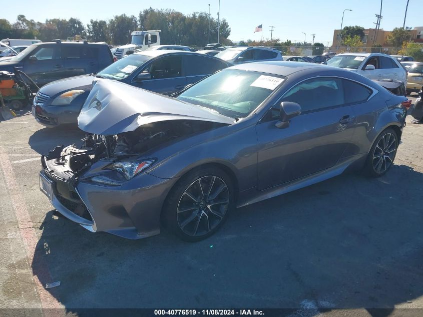 2017 Lexus Rc 200T VIN: JTHHA5BC9H5005036 Lot: 40776519