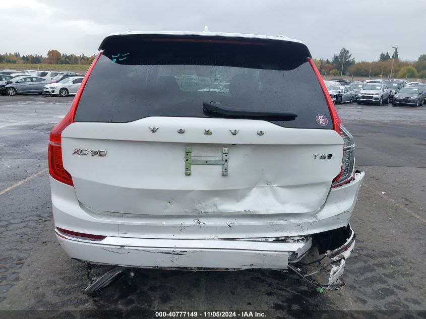 2021 Volvo Xc90 T6 Inscription 7 Passenger VIN: YV4A22PL7M1724212 Lot: 40777149